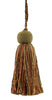 Decorative 4 inch Tassel / Copper, Brown, Oak Brown / Veranda Collection / Style# VTS / Color: Rustic - VNT9, Sold Individually