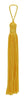 Set of 10 Flag Gold Chainette Tassel, 4 Inch Long with 1 Inch Loop, Basic Trim Collection Style# RT04 Color:Flag Gold - FG