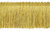 18 Yard Value Pack of Veranda Collection 2 inch Brush Fringe Trim / Coin Gold, Gold, Antique Gold / Style#: 0200VB / Color: Gold - VNT4 (54 ft/16.5 M)