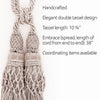 Beautiful Sandstone, Pebble, Artichoke Green Curtain & Drapery Large Double Tassel Tieback/10 inch tassel, 38 inch Spread Decorative Rope Holdback / Style# TBEL10-2 (21204) Color: EL04