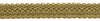 Lavish 1 inch Wide Artichoke Green, Medium Gold Gimp Braid Trim / Style# 0100VG / Color: Olive Grove - VNT15 / Sold by The Yard
