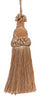 Decorative 5.5 Inch Key Tassel, Light Peach, Olive Green, Ivory Imperial II Collection Style# KTIC Color: PRAIRIE PEACH - 3853