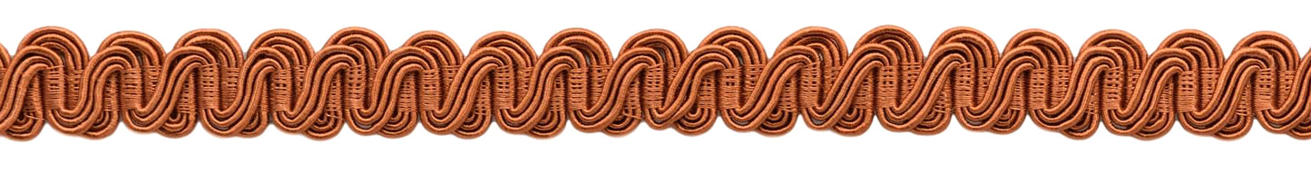 5 Yard Value Pack / 5/8 inch Braided Decorative Gimp Braid / Style# 0058FSG Color: 812 (15 Ft / 4.6M) - DecoPro