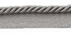 Small 3/16 inch Grey, Basic Trim Lip Cord, Sold by The Yard , Style# 0316S Color: Silver Grey - 049