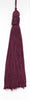 Set of 10 Ruby Color Crown Head Chainette Tassel, 5.5 Inch Long with 1 Inch Loop, Basic Trim Collection Style# CT055 Color: Ruby - E10