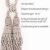 Beautiful Beechwood Gold, Camel Gold, Dark Rust Curtain & Drapery Large Double Tassel Tieback/10 inch tassel, 38 inch Spread Decorative Rope Holdback / Style# TBEL10-2 (21465) Color: EL09