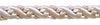 Large Ivory, Light SAnd 7/16 inch Imperial II Decorative Cord Without Lip Style# 716I2NL Color: SeaShell - 5055 (Sold by The Yard)