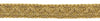 3/4 inch Basic Trim Decorative Scroll Gimp Braid, Style# 0075SGC Color: Camel Gold - E16C, Sold By the Yard