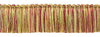 5 Yard Value Pack of Camel Gold, Old Gold, Cherry, Wine, Artichoke, Honey Dew Duke Collection Brush Fringe 1 3/4 inch Long Style# 0175DKB Color: Cornucopia - N47 (15 Ft / 4.6 Meters)