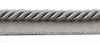 Medium 5/16 inch Basic Trim Lip Cord (Grey), Sold by The Yard , Style# 0516S Color: Silver Grey - 049