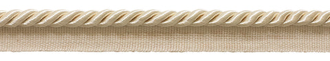 10 Yard Value Pack of Medium 5/16 inch Basic Trim Lip Cord Style# 0516S Color: NATURAL / IVORY - A2 (30 Ft / 9.1 Meters)
