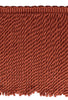 9 Inch Bullion Fringe Trim, Style# 21926 Color: Dark Rust - K35, Sold By the Yard