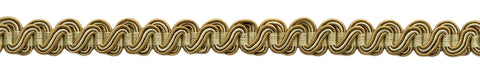 24 Yard Package / 5/8 inch Braided Decorative Gimp Braid / Style# 0058FSG Color: 1804 (72 Ft / 21.9M)