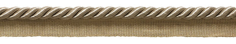 10 Yard Value Pack of Medium 5/16 inch Basic Trim Lip Cord Style# 0516S Color: Silver Grey - 049 (30 Ft / 9.1 Meters)