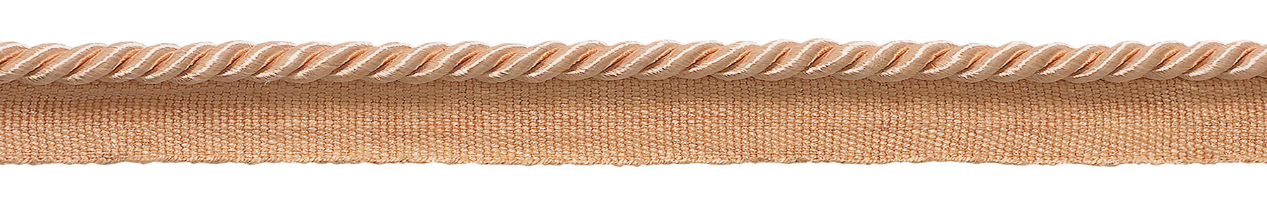 16 Yard Value Pack of 3/16 inch (.5cm) / Salmon Basic Trim Lip Cord / Style# 0316S (21976), Color: Peach - E16 (49 Ft / 14.6M) - DecoPro