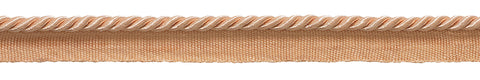 16 Yard Value Pack of 3/16 inch (.5cm) / Salmon Basic Trim Lip Cord / Style# 0316S (21976), Color: Peach - E16 (49 Ft / 14.6M)