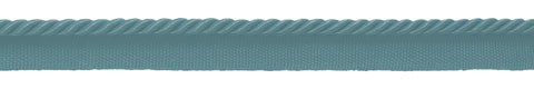 24 Yard Package / Small 3/16 inch Light Aqua Blue Basic Trim Decorative Rope / Style# 0316S (21976) / Color: Ocean Blue - M17 / 72 Ft / 21.9 Meters