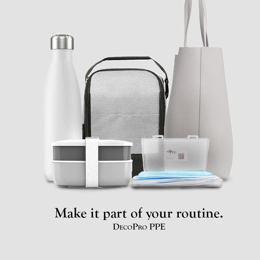 Premium Travel Case for Procedural Face Masks / Manufactured for and Sold Exclusively by DecoPro - DecoPro