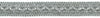 Vintage 1 Inch (2.5cm) Wide Gimp Braid Trim / Style# 0100SG / Color: Grey - 79 / Sold by the Yard