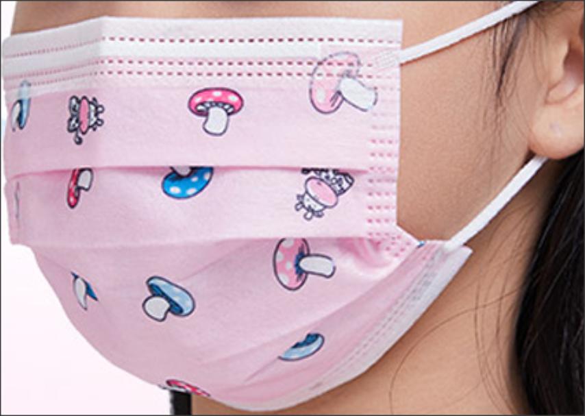 100 Pack of Children Size Disposable Mask €“ Pink - DecoPro