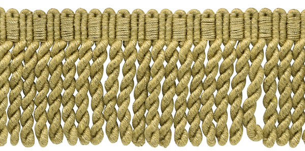 5 Yard Value Pack / 3 Inch Long / Camel Gold Knitted Bullion Fringe Trim / Style# BFSCR3 / Color: E16C (15 Ft / 4.6 Meters)