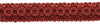 1/2 inch Burgundy Basic Trim Decorative Gimp Braid, Style# 0050SG Color: RUBY - E10, Sold By the Yard