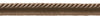 Medium 5/16 inch Basic Trim Lip Cord (Dark Sand), Sold by The Yard , Style# 0516S Color: DARK SAND - A8