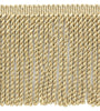6 Inch Long / Oyster, Kasha, Shell, Sandstone Bullion Fringe Trim / Style# BFMLT6 (27837) / Color: Dreamsicle - PR01 / Sold By the Yard