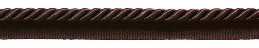 10 Yard Value Pack of Medium 5/16 inch Basic Trim Lip Cord Style# 0516S Color: MOCHA - D2 (30 Ft / 9.1 Meters) - DecoPro