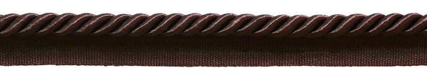 10 Yard Value Pack of Medium 5/16 inch Basic Trim Lip Cord Style# 0516S Color: MOCHA - D2 (30 Ft / 9.1 Meters)