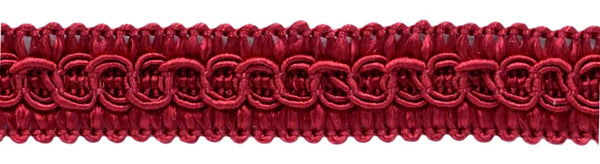 1/2 inch Basic Trim Decorative Gimp Braid, Style# 0050SG Color: CHERRY RED -E13, Sold By the Yard