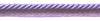 Large Light Purple 3/8 inch Basic Trim Cord With Sewing Lip (Lilac), Package of 32.8 Yards (98 Feet / 30 Meters) , Style# 0038S Color: D7