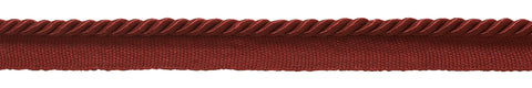 Small 3/16 inch Basic Trim Lip Cord (Cherry Red), Sold by The Yard , Style# 0316S Color: CHERRY RED -E13