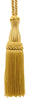 Beautiful Gold Chainette Key Tassel, 5 inch Tassel Length, 5 Inch Loop, COLOR: Gold - C4
