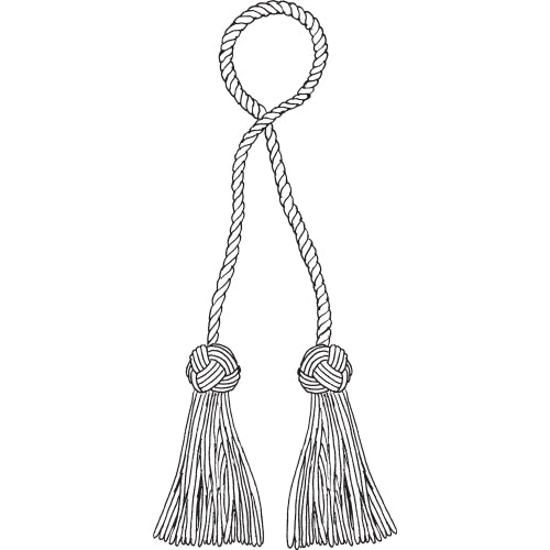 White Rope Tassel, PNG, 446x1000px, White, Black And White, Costume Design,  Drawing, Dress Download Free