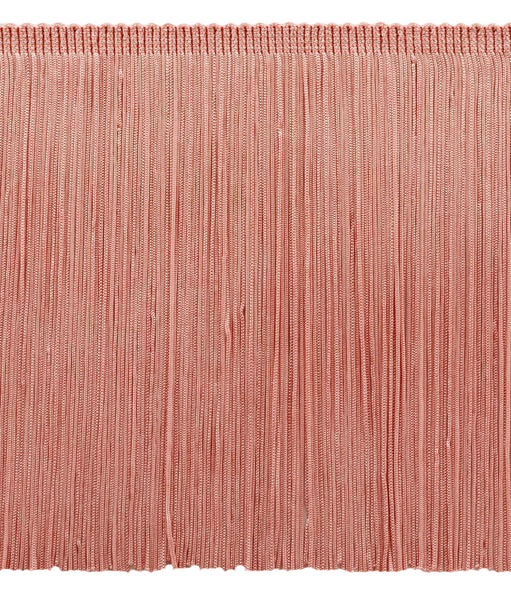 8 inch (20cm) Chainette Fringe Trim #Cf08,, Rose Pink #07 (Rose Pink) 5 Yards (15 ft/4.5m)
