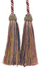 Imperial Collection Double Tassel Curtain and Drapery Tieback / Holdback, 4