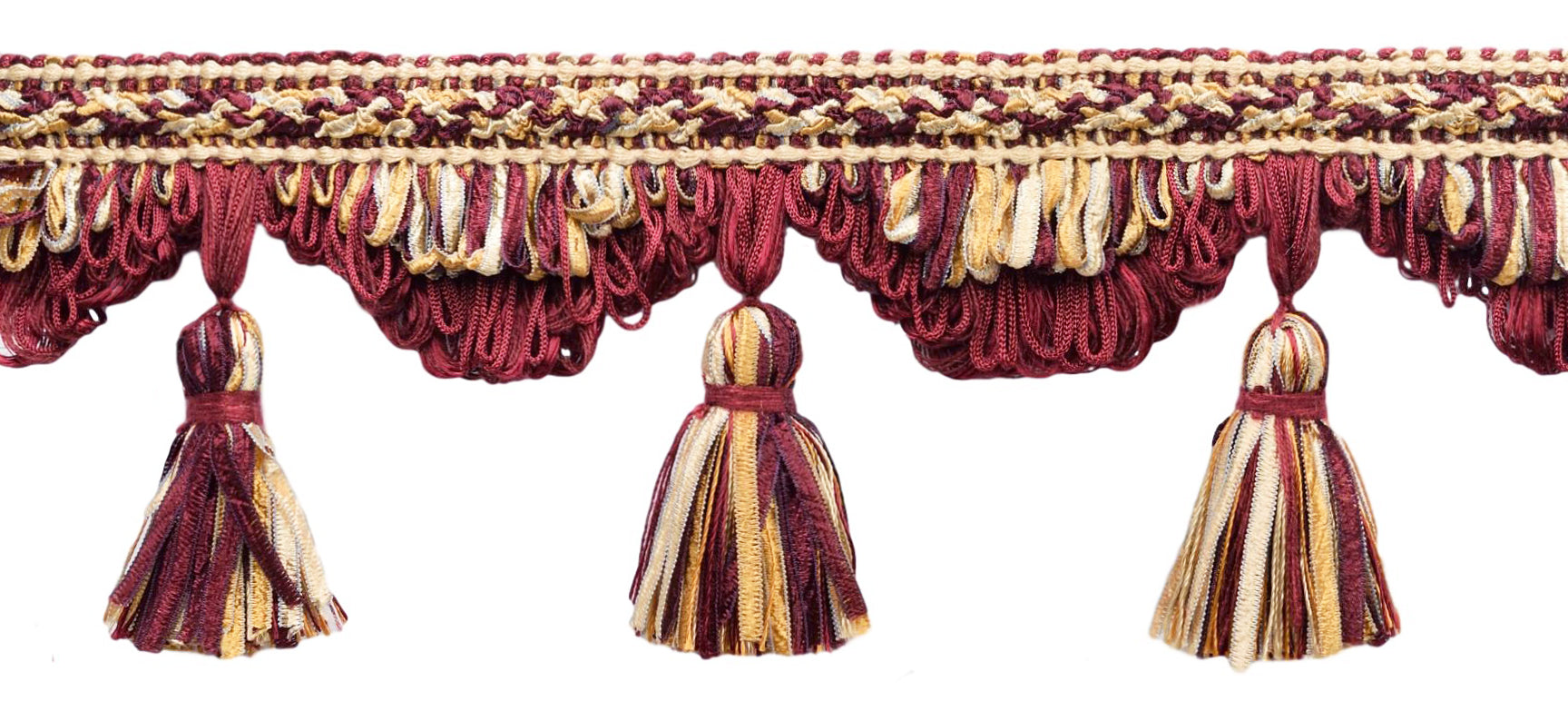 #Color_Gold Blood Red Multicolor (Color# 8301)