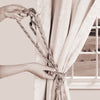 Elegant Lustrous Curtain Tassel Tieback, Tassel Length 8 1/2