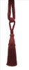 Elegant Lustrous Curtain Tassel Tieback, Tassel Length 8 1/2