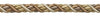 Pair of Elegant Beige Multi Tone Curtain & Drapery Rope Tiebacks, 18 inch Long, Approx. 1/2 inch Thick, Style# BRTBM Color# SANDSTONE - 7245