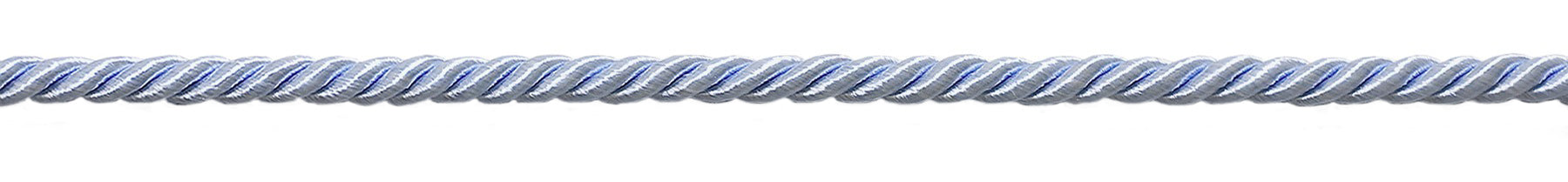 16 Yard Value Pack of Small 3/16 inch LIGHT BLUE, Basic Trim Decorative Rope, Style# 0316NL Color: Arctic Blue - N14 (50 Feet / 15M) - DecoPro