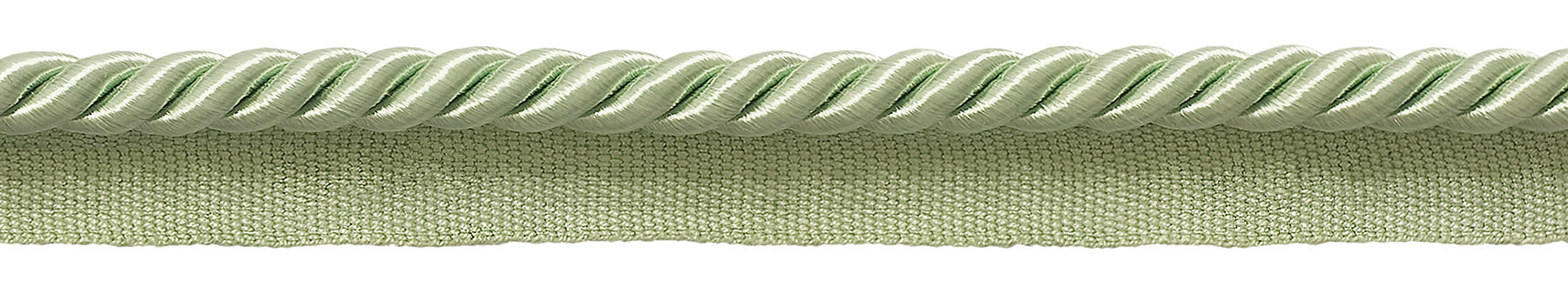 Medium 5/16 inch Basic Trim Lip Cord (Pale Jade), Sold by The Yard , Style# 0516S Color: PALE JADE - G12 - DecoPro