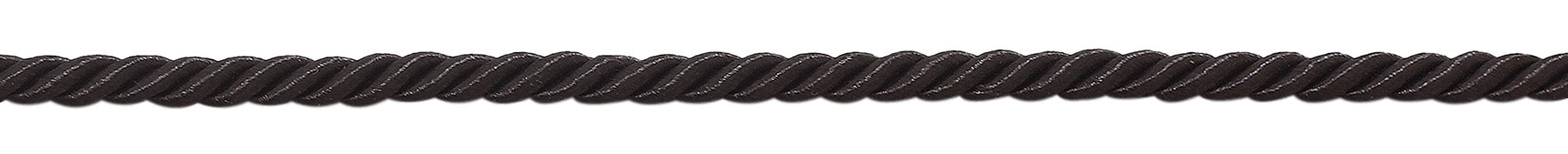 Small 3/16 inch Basic Trim Decorative Rope (Black), Sold by The Yard , Style# 0316NL Color: BLACK - K9 - DecoPro