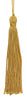 Set of 10 Gold Chainette Tassel, 4 Inch Long with 1 Inch Loop, Basic Trim Collection Style# RT04 Color:GOLD - C4