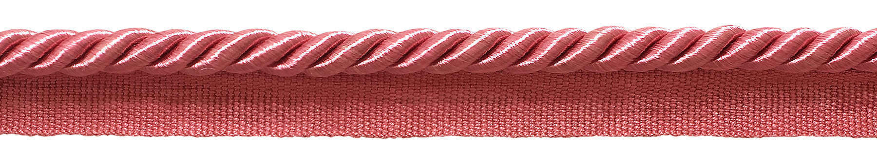 10 Yard Value Pack of Medium 5/16 inch Basic Trim Lip Cord Style# 0516S Color: LIGHT ROSE - K13 (30 Ft / 9.1 Meters) - DecoPro