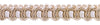 27 Yard Value Pack of Ivory, Light Beige 1/2 inch Imperial II Gimp Braid Style# 0050IG Color: WHITE SANDS - 4001 (25 Meters / 81 Ft.)