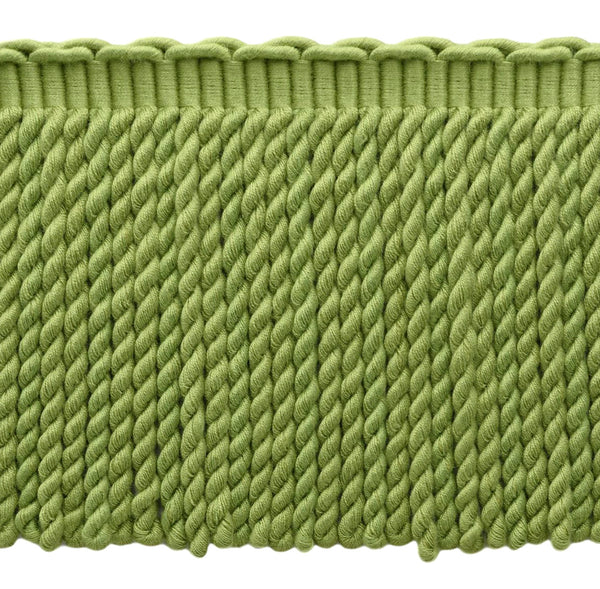 6 Inch Long Alpine Green Bullion Fringe Trim / Style# BFEMP6 (21925) / Color: L60 / Sold By the Yard