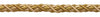 Pair of Elegant Two Tone Gold Curtain & Drapery Rope Tiebacks, 18 inch Long, Approx. 1/2 inch Thick, Style# BRTBM Color# GOLD MEDLEY - 8633
