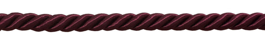 24 Yard Package of 3/8 inch LARGE Burgundy color Decorative Cord, Style# 0038NL Color: Red Wine- E10 (72 Ft. / 21.9m) - DecoPro